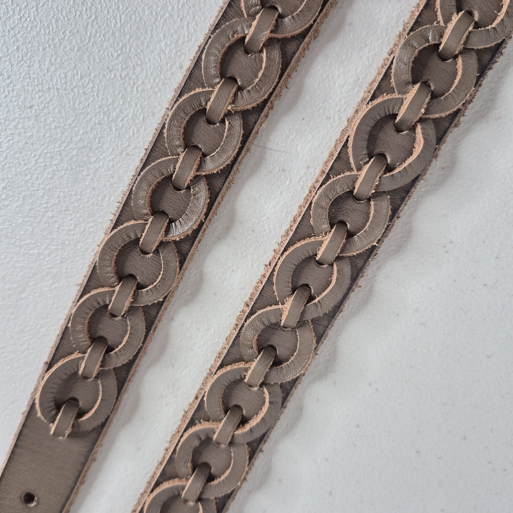 Amsterdam Heritage "Anisa" Skinny Leather Belt - Size S - Picture 7 of 16
